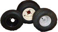 Kenda Lawn Garden Tire with Rim, 18x8.5x-8 / Carlisle Lawn and Garden Tire with Rim 15x6.0-6 / Assorted New Assorted
