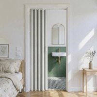 SmartStandard Double-layered Paneled PVC/Vinyl Accordion Door, 32" x 80", White, New in Box $299