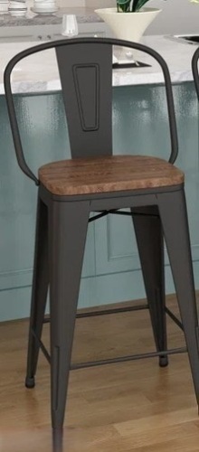 17 Stories Burney 24" Counter Stool New in Box $299