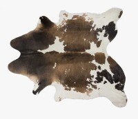 17 Stories Abhinav Performance Cowhide Animal Print Indoor Rug, 6' x 6' New In Box $499