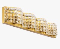 Willa Arlo&trade; Interiors Falk Dimmable 4 Light Bath Bar New In Box $299