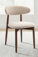 Corrigan Studio&reg; Vannie Solid Wood Upholstered Side Chair Dining Chair New In Box $299