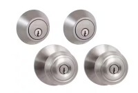 Defiant Hartford Satin Nickel Single Cylinder Keyed Entry Project Pack New In Box $99