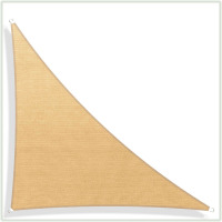 ColorTree 10' x 12' x 15' Right Triangle Sun Shade Sail - Durable & UV-Resistant New $299