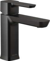 Delta Modern Matte Black Bathroom Faucet 1 Hole, Single Hole Bathroom Sink Faucet for Vanity, Push-Pop Drain Assembly, Matte Black 581LF-BLGPM-PP New In Box $299