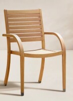 Lark Manor Alyisa Wood Patio Dining Chair New in Box $399