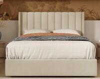 Latitude Row Jeilyn Full Upholstered Platform Drawer Storage Bed in Gray New in Box $599