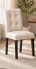 Lark Manor Faux Leather Upholstered Dining Chair in Gray New n Box $299