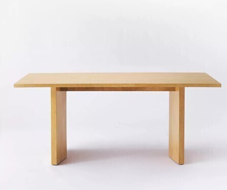 Threshold Bell Canyon Solid Wood Extendable Dining Table Box 1 Natural (2 Boxes) New in Box $699