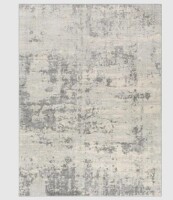 Surya 8'10"x12'3" Fiber Rug-Modern Grey And Cream | Low Pile | Abstract | Rectangle New $499