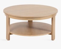 Latitude Run&reg; Aamnah Prayash Tiered Round Living Room Coffee Table New In Box $399