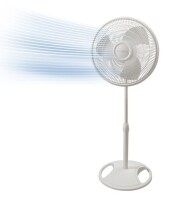 Lasko 16" Pedestal Fan (3-speed, manual, white) New In Box $79
