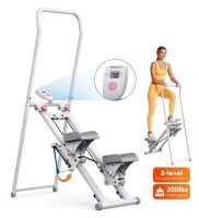 MERACH MR-2438 Stair Stepper Machine - Compact Foldable Vertical Climber, Full-Body Workout & Cardio Fitness Equipment for Home Gym New In Box $299