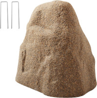 VEVOR Faux Rock Cover, Outdoor Fake Rock Well Pump Cover, Realistic Natural Texture, Lightweight & Weather-Resistant Artificial Boulder for Landscaping Garden Yard D&eacute;cor, Sandy Brown, Small Size Measuring about 8.86 x 11.42 x 11.22 in New In Box $199