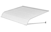 Vevor 1 Piece 48 x 42 in., for Rain/Snow, Suitable for Porch Exterior Aluminum Window and Door Awning Canopy Set New In Box $299