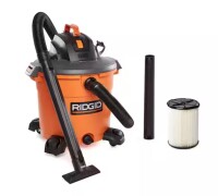 RIDGID 16 Gal. 5.0 Peak HP NXT Shop Vacuum Wet Dry Vac with General Debris Filter, Locking Hose and Attachments HD1640 New In Box $199