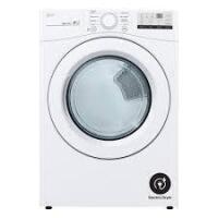 LG 27 Inch Electric Dryer with 7.4 Cu. Ft. Capacity, 8 Dryer Programs, Sensor Dry, Wrinkle Care, LoDecibelTM Quiet Operation, FlowSenseTM Duct Clogging Indicator, New $1299