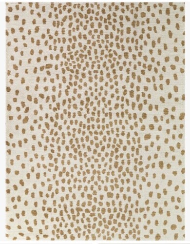 Dakota Fields Pollux Rust Global Glam Animal Print Area Rug 7'10" x 10' New $499