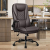 Inbox Zero Loriece Ergonomic Executive Chair with Flip-up Armrests, Espresso, New in Box $299
