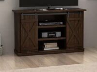 Three Posts Cottonwood TV Stand for TVs up to 60 inches with Sliding Barn Doors New in Box $599