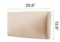 Latitude Run 8-Piece Outdoor Patio Back Cushions, 25.6" x 13.8" in Khaki $499
