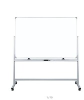 WorkPro Double-Sided Mobile Magnetic Dry-Erase Whiteboard Easel (72" x 48") New in Box $499
