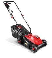 EAYSG 120V Electric Corded Lawn Mower, 14-Inch Cutting Width, 1050W Motor, 3-Position Height Adjustment, Rear Bag Collection, Foldable Handle, Lightweight & Low Noise - Black, New in Box $399