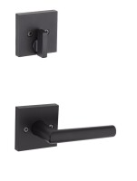 Kwikset 971MIL SQT 514 Milan Trim Pack for 818 Handlesets - Matte Black New In Box $79