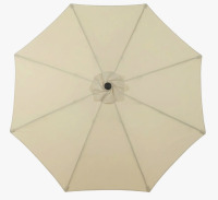 Latitude Run&reg; 9' Patio Umbrella Replacement Canopy for 8 Ribs Table Umbrella New $99