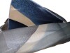 Wrought Studio Catalan 8' x 11' Rectangular Abstract Indoor Rug, Navy, New $499 - 2