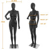 MeetingHome Dress Form, Full Body, Female, Dress Mannequin Model, New in Box $299