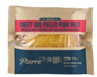Pierre's Frozen Sweet BBQ Pulled Pork Melt Sandwich, 5.04 oz / Red Baron Frozen Singles French Bread Supreme Pizza 5.3 oz / Assorted