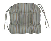 Blazing Needles 16-inch Premium Olefin Tufted Outdoor Chair Cushion New In Box $79