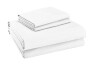 Purity Home Full 4-Piece 400 -Thread Count Cotton White Bed Sheet Set New In Box $99