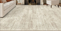 Bungalow Rose Washable Rug, Distressed Persian Rugs for Living Room, Stain resistant Abstract Area Rug, 9' x 12' New in Box $299