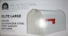 Architectural Mailboxes Elite Large Post Mount Mailbox White New In Box $79 - 2