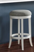 Winston Porter Farzin Swivel Upholstered Bar Stool New In Box $299