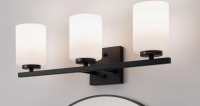 Ebern Designs 3-Light Ellysen Dimmable Vanity Light New In Box $299