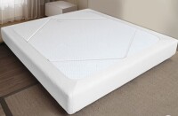 Awesome Home Wrap Around Box Spring Cover, White, Queen New In Box $99