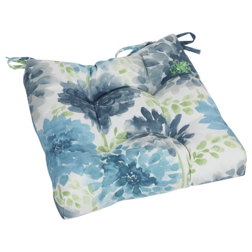 Winston Porter 16-Inch Square Outdoor Tufted Chair Cushion New In Box $79