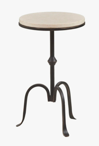 Three Posts&trade; Gaberial Genuine Marble Top End Table New In Box $299