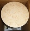 Three Posts&trade; Gaberial Genuine Marble Top End Table New In Box $299 - 2