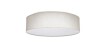 Satco 62-998 15 inch, CCT Selectable, Fabric Drum LED Decor Flush Mount Fixture, Beige Fabric Shade, Acrylic Diffuser New In Box $299