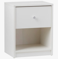 Wade Logan Clanton Small-Space 1 - Drawer Nightstand New In Box $199
