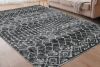 Garvee 9'x12' Area Rug, Machine Washable Bohemian Moroccan Rug Low Pile Print Indoor Accent Rug for Living Room Bedroom Dining Room, Modern Non Slip Carpet, Black $299
