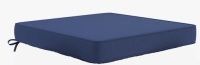 Latitude Run&reg; 24''W x 24''D x 3.5''H Patio Deep Seating Cushion with Water-Repellent & UV-Resistant Cover, Removable Cushion Cover & Ties New In Box $79