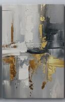 Ivy Bronx ABSTRACT Series CLXIV -Premium Gallery Wrapped Canvas -Ready to Hang, 16" x 24" New In Box $99