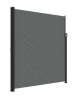 vidaXL 86.6" x 196.9"/ 1 Retractable Side Awning Anthracite New in Box $399