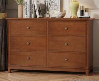 Latitude Run&reg; 52'' W 6 - Drawer Solid Wood Construction Dresser $2,299