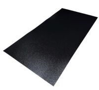 Mr Metal Aluminum 10" x 8' / 28" x 10' Black Stucco Aluminum Sheet .025" Thick / Assorted Similar to Picture $299